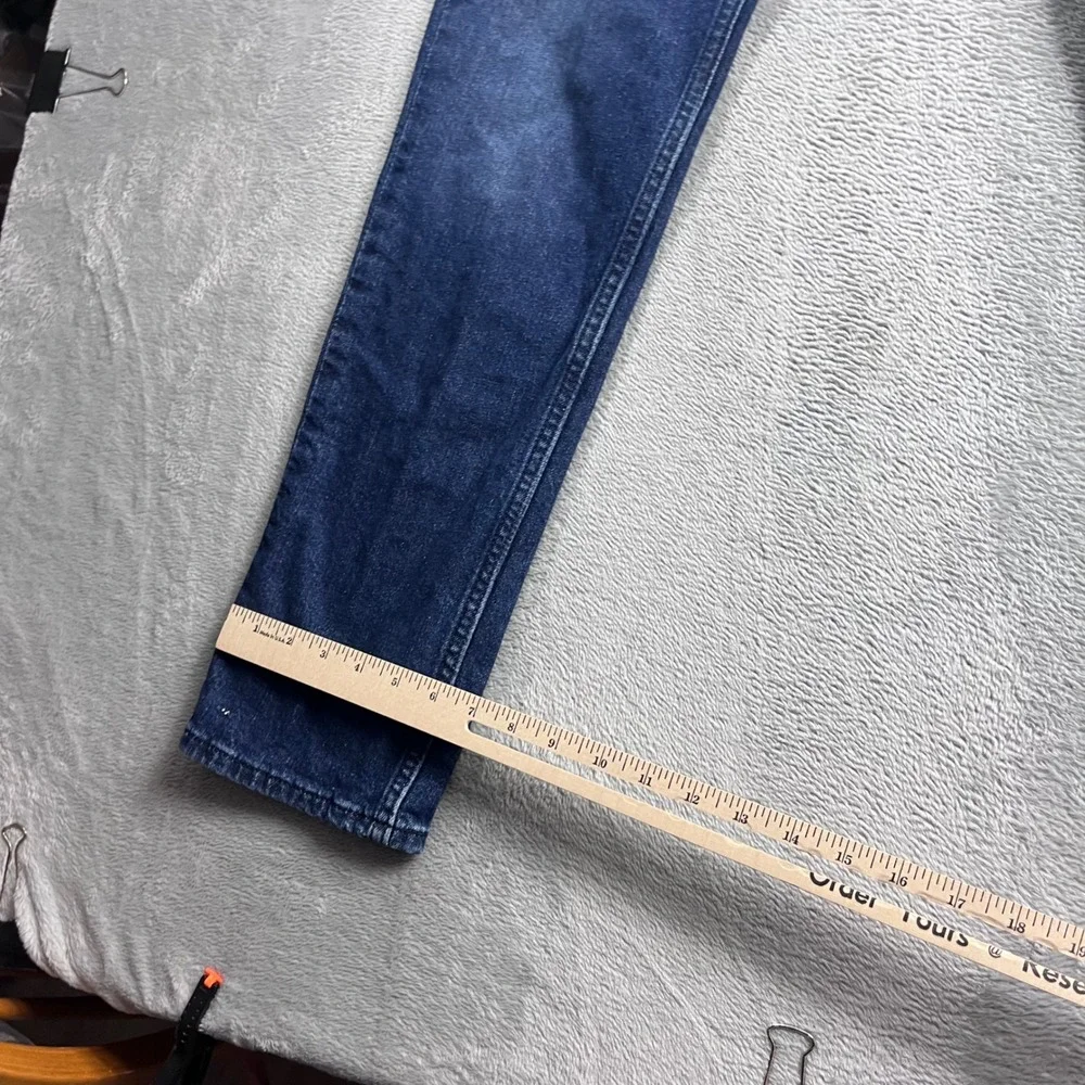 Levis 511 Slim Fit Stretch Jeans Mens 32x32 Dark Wash Blue Denim Pants